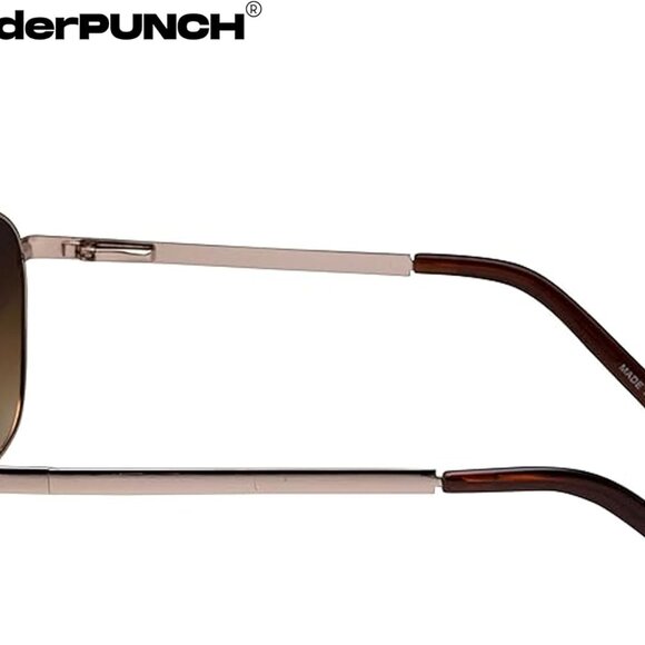 Big XL Wide Frame Extra Large Aviator Sunglasses Oversized 148mm - Picture 5 of 5